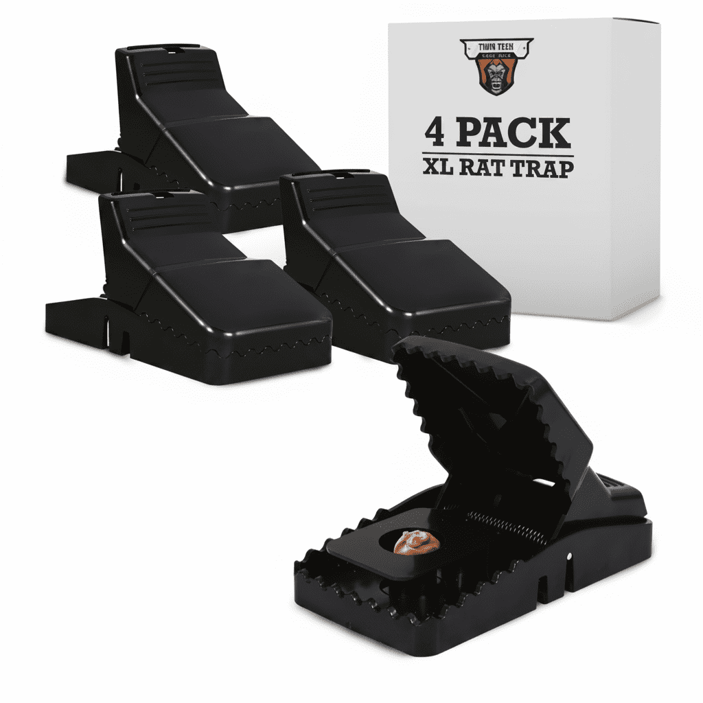 TwinTech Extra Large Jaws Reusable Rat Traps