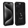thumbnail image 1 of TwinTech Military-Grade Polycarbonate Shockproof Cell Phone Case for iPhone 15 Pro Max, Black, 1 of 7