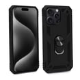 thumbnail image 1 of TwinTech Military-Grade Polycarbonate Shockproof Cell Phone Case for iPhone 15 Pro Max, Black, 1 of 2