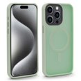 thumbnail image 1 of TwinTech Shockproof Slim Cell Phone Case for Apple iPhone 15 Pro Max, Light Green, 1 of 7