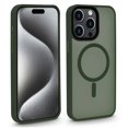 thumbnail image 1 of TwinTech UV-Resistant Cell Phone Case for iPhone 15 Pro Max Dark Green, 1 of 7