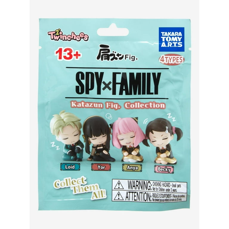Takara Tomy Pepakura Spy x Family Trading Tin Badge 8Pack BOX
