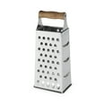 thumbnail image 1 of Twine Acacia Wood Handled Cheese Grater, Citrus Zester for Kitchen Home Bar, 1 of 7