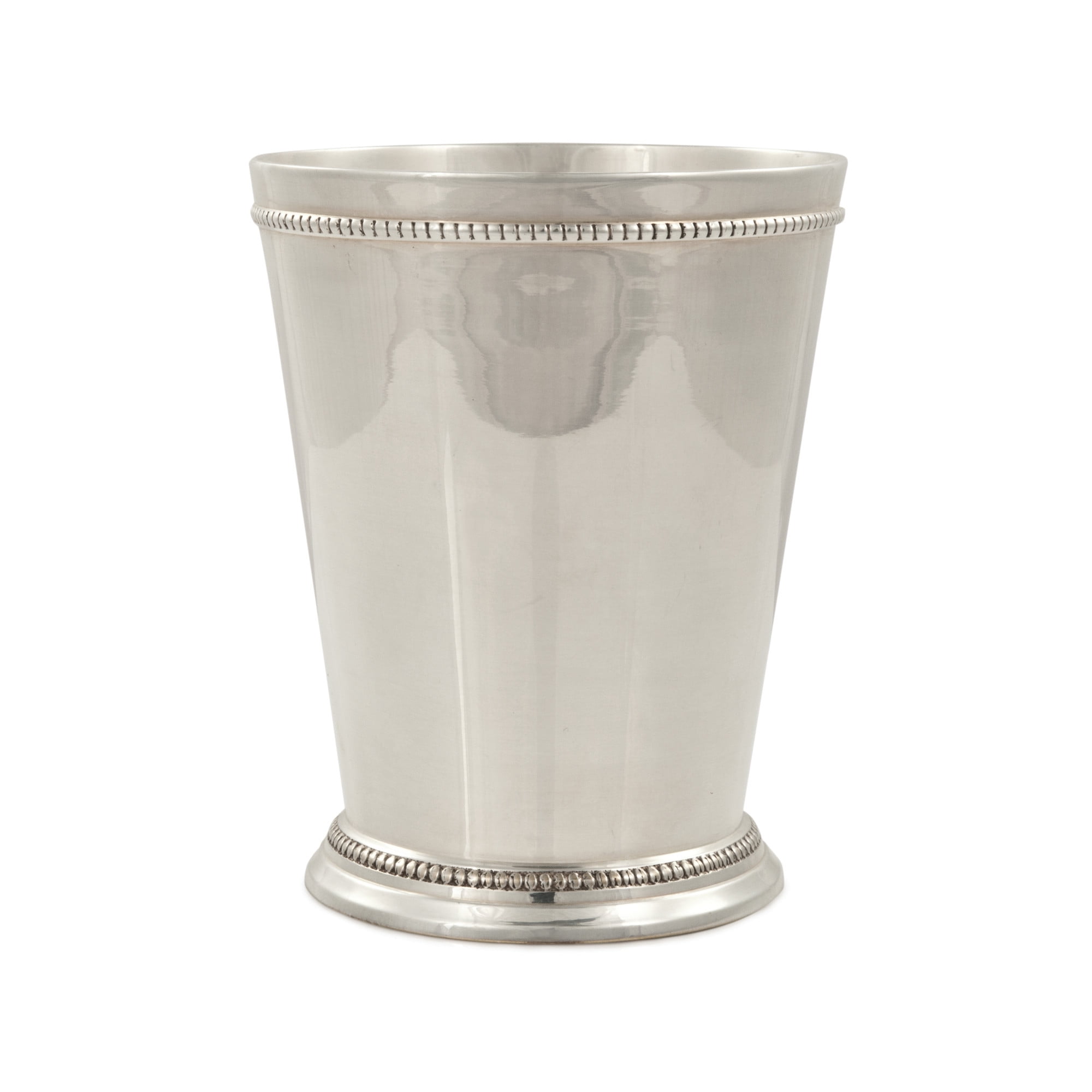 Sterling Silver Plated Brass Mint Julep Cup, 12 oz