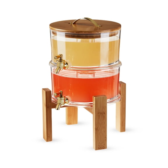 Twine Outdoor Double Drink Dispenser, Beverage Dispenser, Outdoor Party