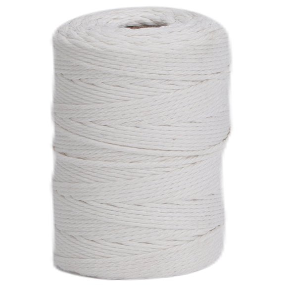 Twine Packing String 300M Hemp Rope DIY Handmade Hemp Twine for Crafts Gift Wrapping Packing Gardening Wedding and Christmas Decorations, White