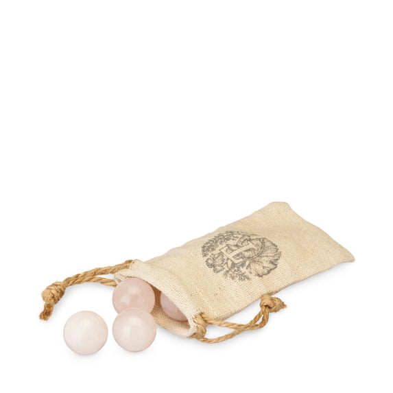 Twine Rose Quartz Wine Gems, Whiskey Gifts, Whiskey Stones Set of 6, Pink