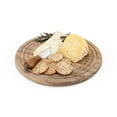 Twine Rustic Farmhouse Rounded Cheese Board & Knife Set