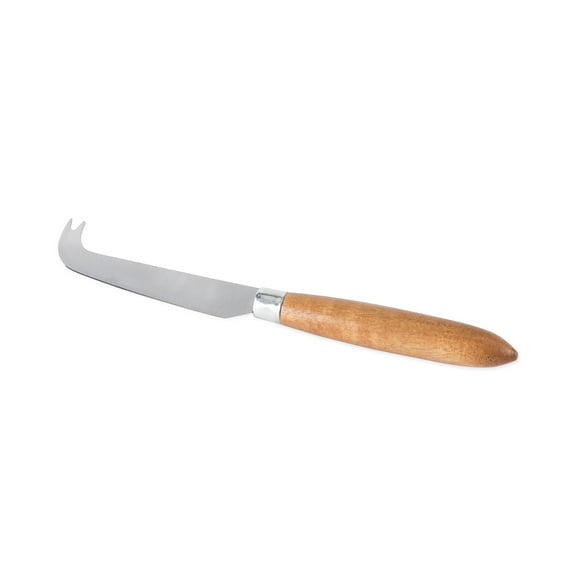 Twine Rustic Stainless Steel Hard Cheese Knife, Charcuterie Accessories