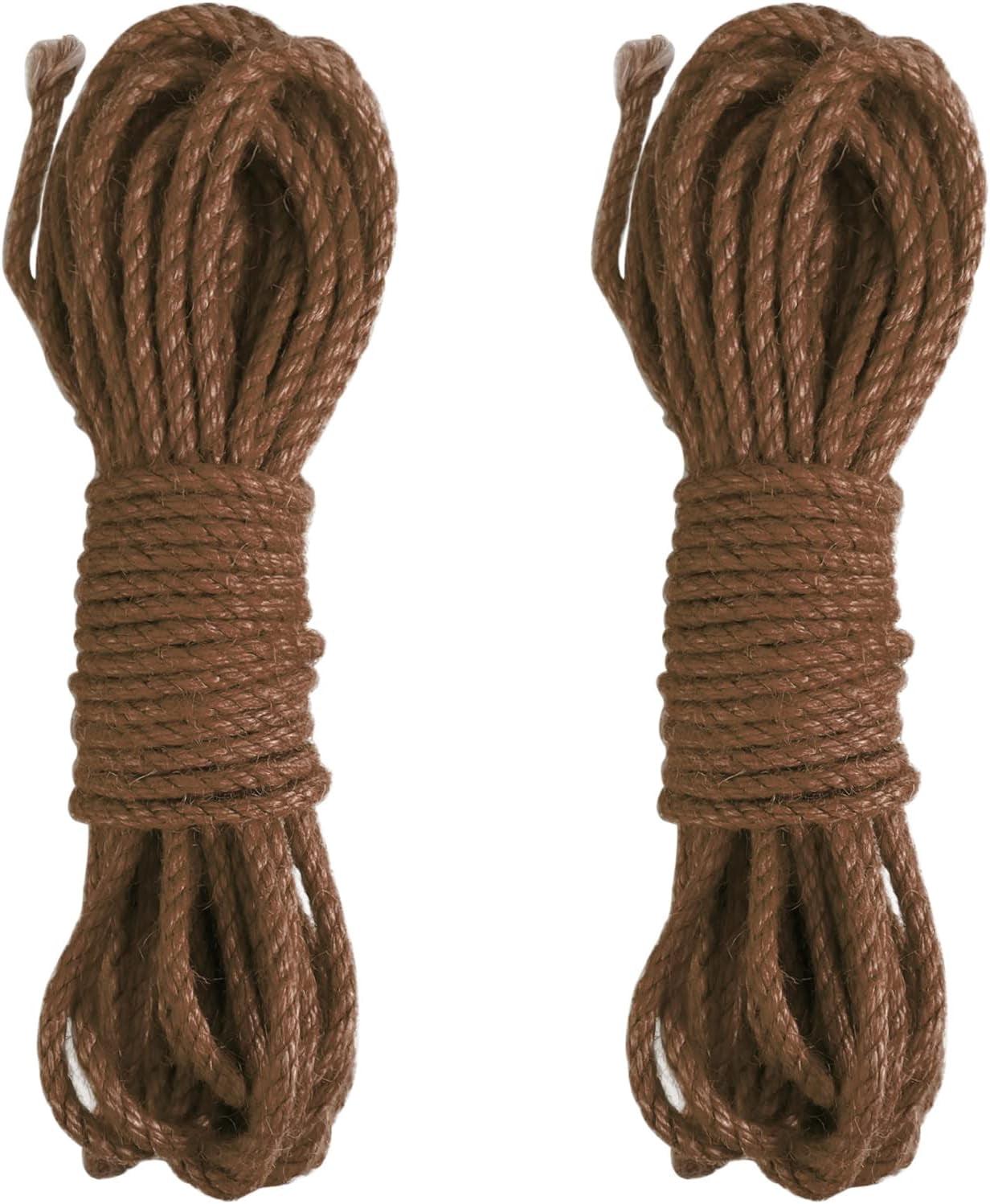 Jute Twine 328 Feet 2.5mm 4Ply Heavy Duty Brown Jute Rope String For Home Gardening Plant