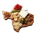 thumbnail image 1 of Twine Texas Shaped Acacia Wood Cheese Board for Charcuterie Gifts, Set of 1, 1 of 5