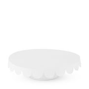 Twine White Stainless Steel Cake Stand for Cupcakes, Cookies, Dessert Table