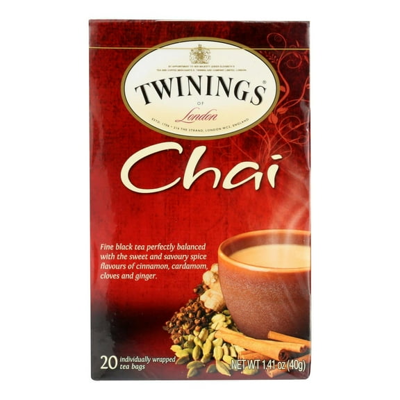 Twining Tea Chai Tea 20 Bags (Pack Of 12)