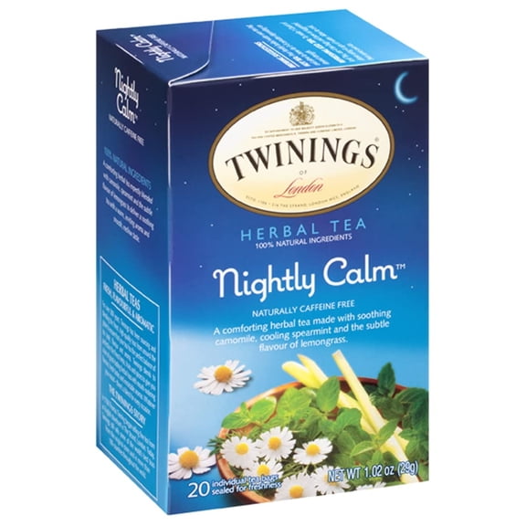 Twining Tea Herbal Bedtime Blend Tea 20 Bag - Pack Of 6