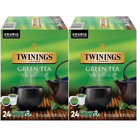 Twining Tea K-Cup Pure Green Tea 12 Pc - Pack Of 6