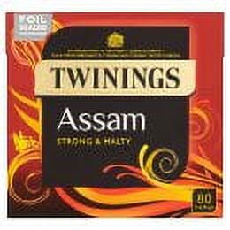 Twinings Assam Tea Bags 80S 200G, Imported from Britain