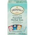 Twinings Assorted Herbal Teas Bags, 4 Flavour Variety Pack, Caffeine