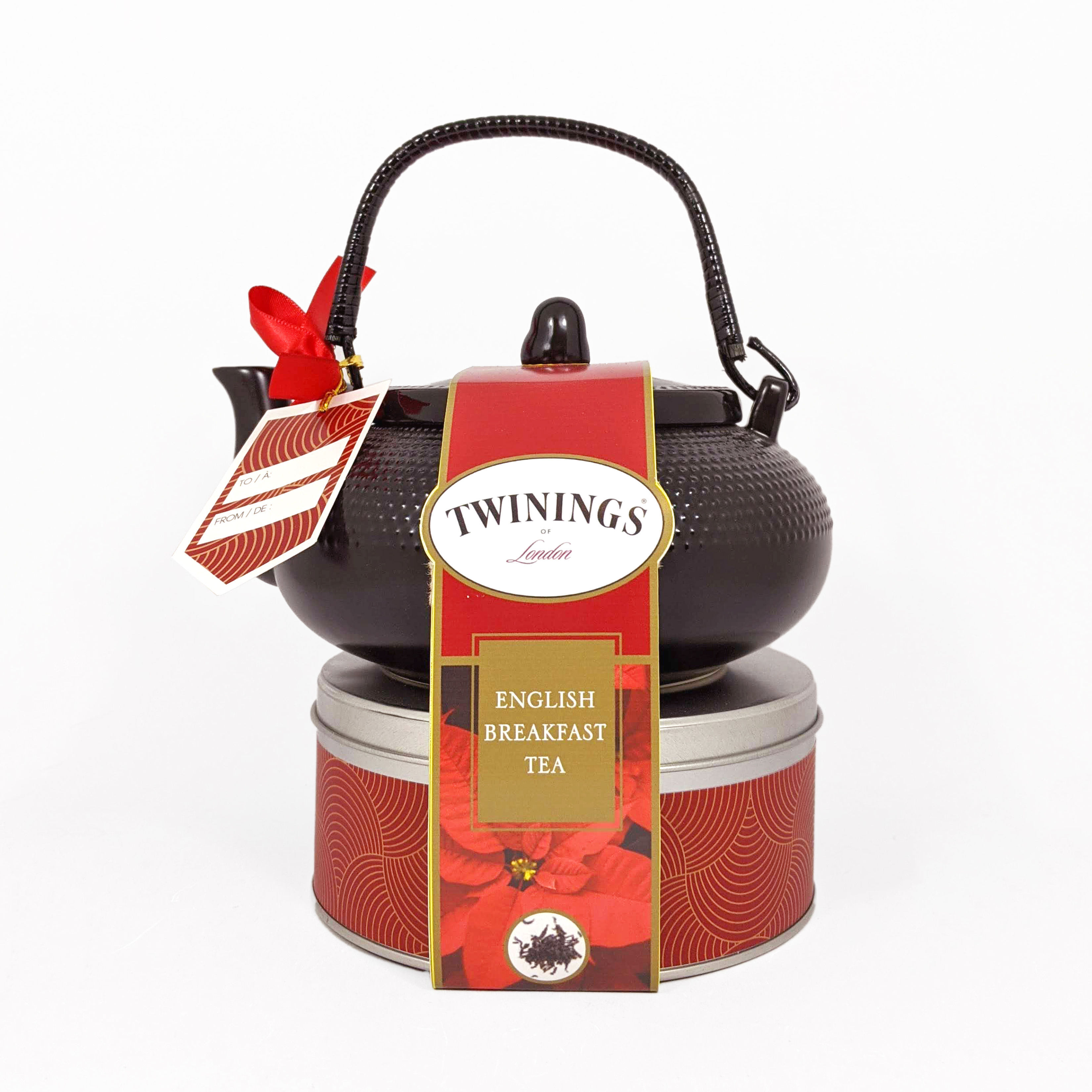 Twinings Ceramic Teapot And Canister - image 1 of 2
