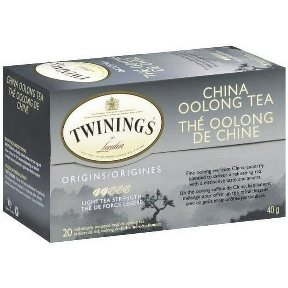 Twinings China Oolong Tea, Tea Bags, 20-Count Boxes (Pack Of 6) ( Value Bulk Multi-Pack)