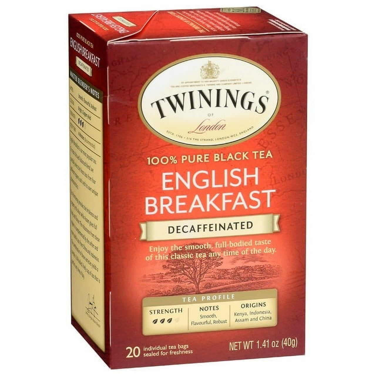 Twinings Decaf English Breakfast Tea (3x20 bag)