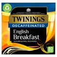 thumbnail image 1 of Twinings Decaffeinated English Breakfast Tea 80's, British Import (Pack of 2), 1 of 3