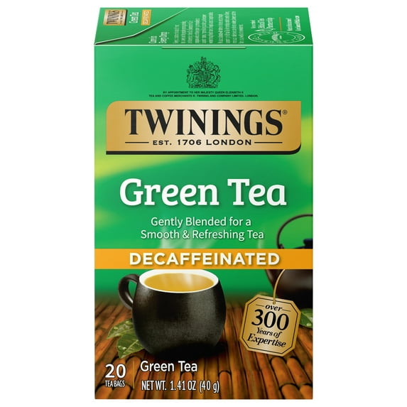 Twinings Decaffeinated Green Tea Bags (20 Count)