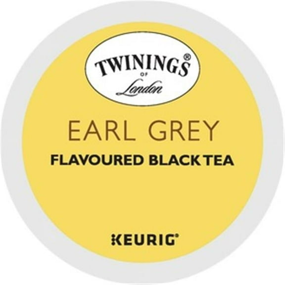 Twinings  Earl Grey Flavoured Black Tea K-Cup - Pack of 24