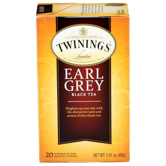 Twinings Earl Grey Tea, 20 Per Pack -- 6 Packs Per Case.