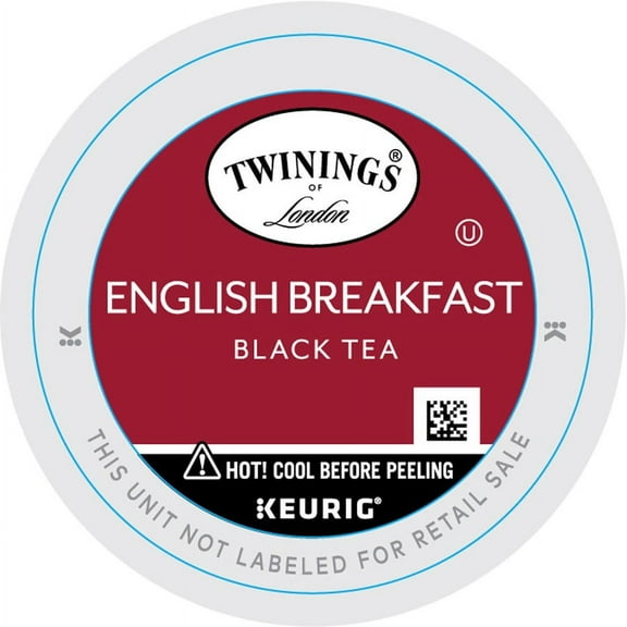 Twinings English Breakfast Black Tea K-Cup - 24 / Box | Bundle of 5 Boxes