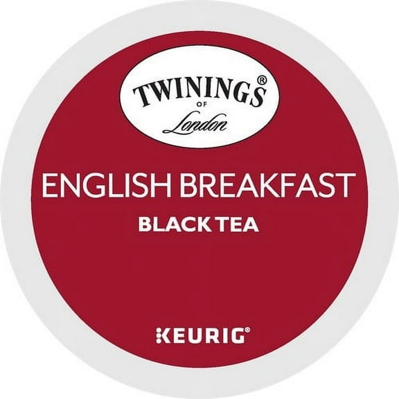 Twinings English Breakfast Black Tea K-Cup Compatible with Keurig Brewer - Black Tea - English Breakfast - 24 / Box