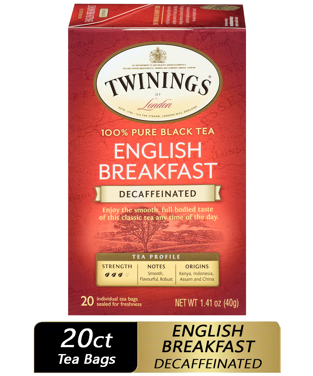 Bigelow Tea English Teatime Decaffeinated Black Tea, 20 Bag