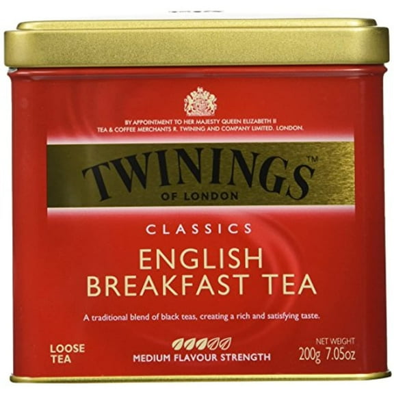 Twinings English Breakfast Tea, Loose Tea, 7.05 Oz Tins