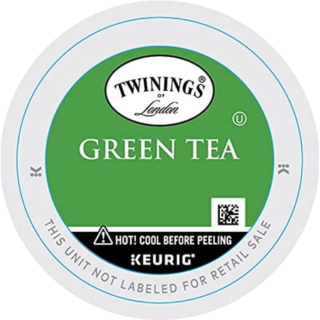 Twinings Green Tea K-Cup Pods For Keurig, Caffeinated Pure Green Tea, Smooth Flavour, Enticing Aroma, 24 Count (Pack Of 1)