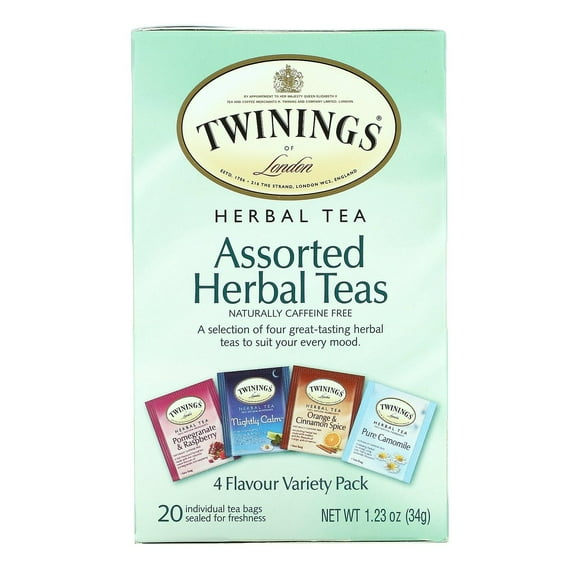 Twinings Herbal Tea Assorted 20 Bags (Pack Of 6)