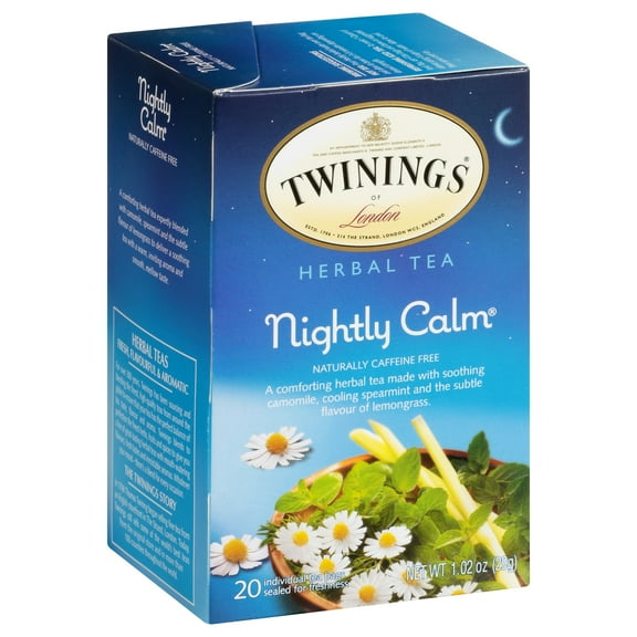 Twinings Herbal Tea Bedtime Blend 20 Bags (Pack Of 6)