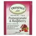 thumbnail image 1 of Twinings, Herbal Tea, Pomegranate & Raspberry, Caffeine Free, 20 Tea Bags, 1.41 oz Pack of 3, 1 of 3