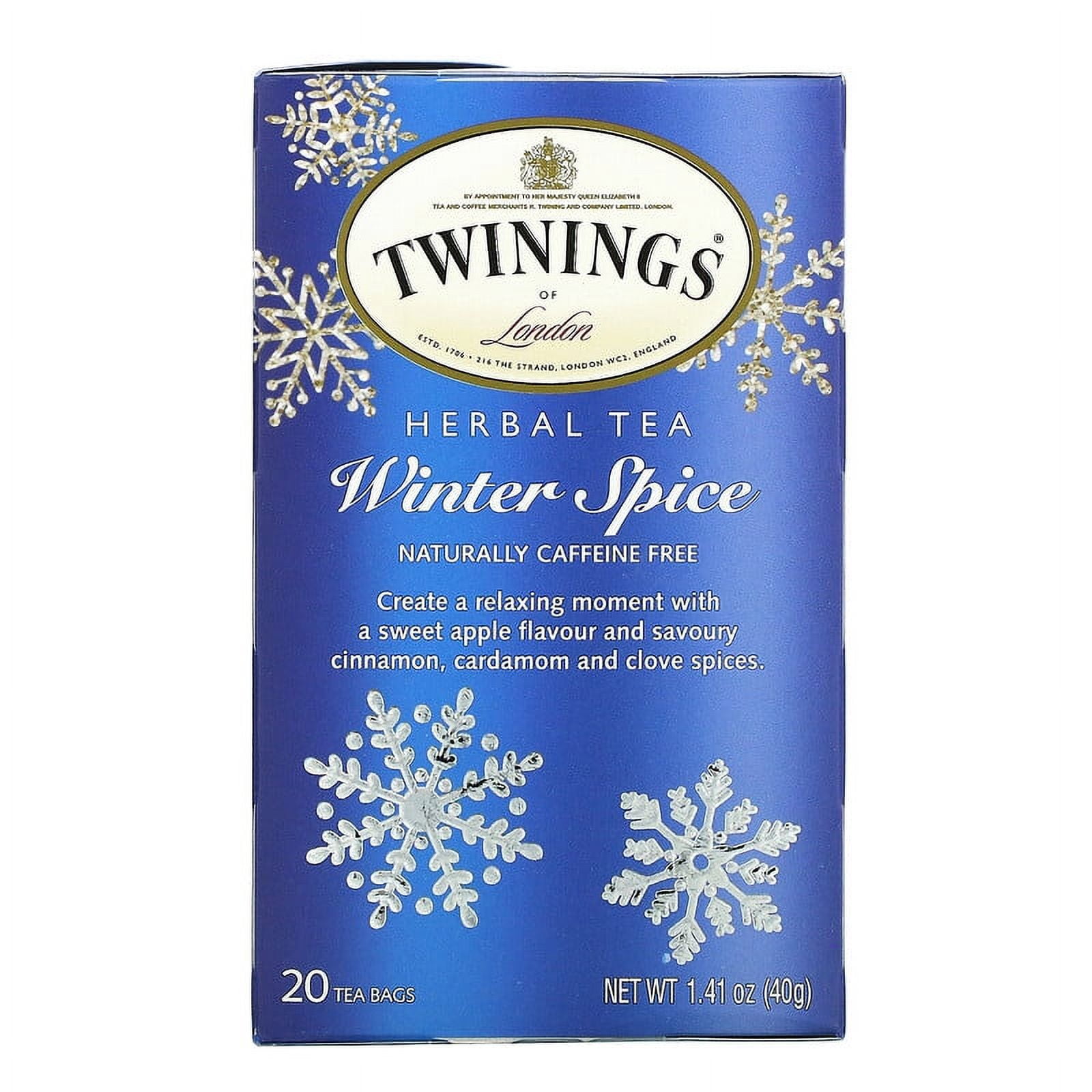 https://i5.walmartimages.com/seo/Twinings-Herbal-Tea-Winter-Spice-Caffeine-Free-20-Tea-Bags-1-41-oz-Pack-of-2_37f54ab5-957b-45c4-b9ad-49edd0607f8d.b7319143292c26a08580d60e59d1fa91.jpeg
