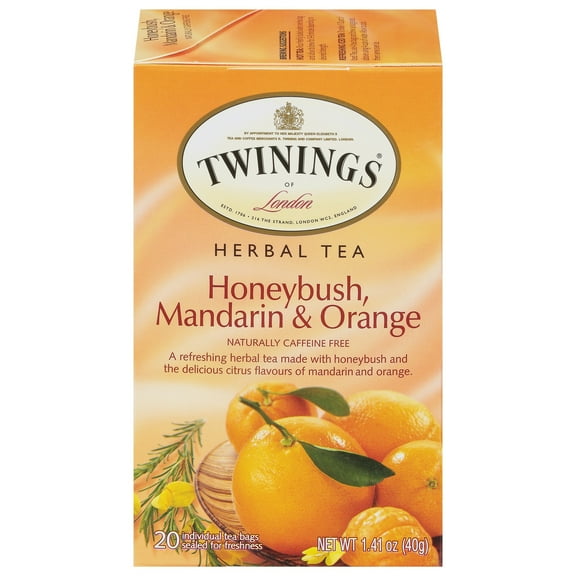 Twinings Herbal Unwind Honeybush Modern Tea 20 Bags (Pack Of 12)