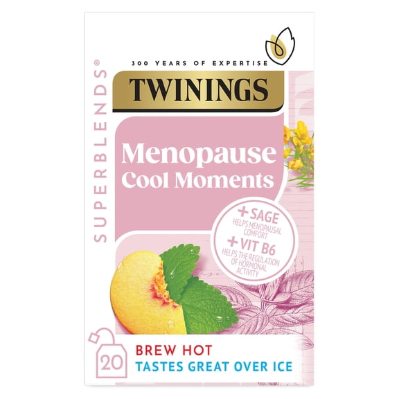 Twinings Menopause Cool Moments Tea Bags X20 40G, Imported from Britain