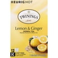 thumbnail image 1 of Twinings Of London Lemon & Ginger Herbal Tea For Keurig, 12 Count, 1 of 1