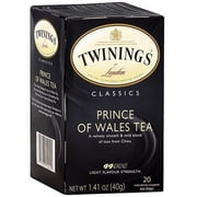 Twinings Of London Prince Of Wales Tea Bags, 20ct (Pack of 6)