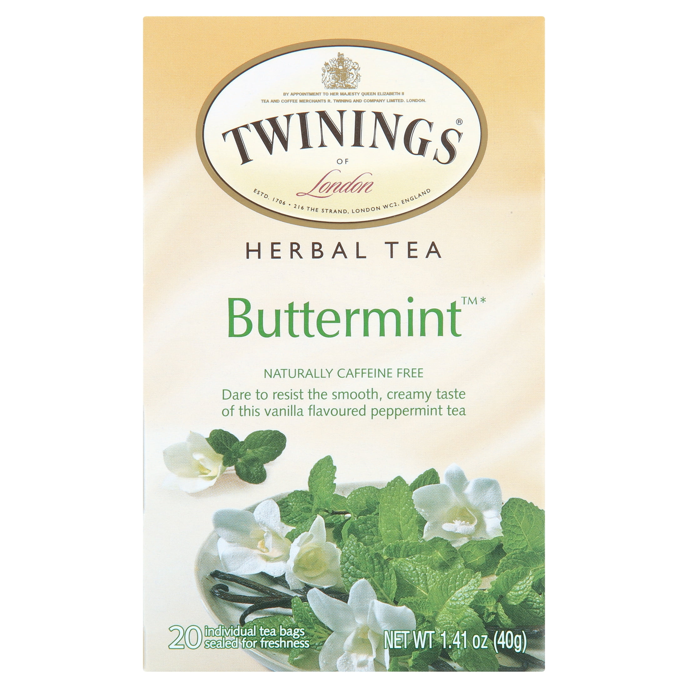 Twinings of London Buttermint Herbal Tea , 20 Ct. , 1.41 oz.