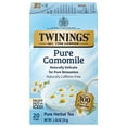 thumbnail image 1 of Twinings Pure Camomile Herbal Tea Bags, Caffeine Free, 20 Count Box (Pack of 2), 1 of 5