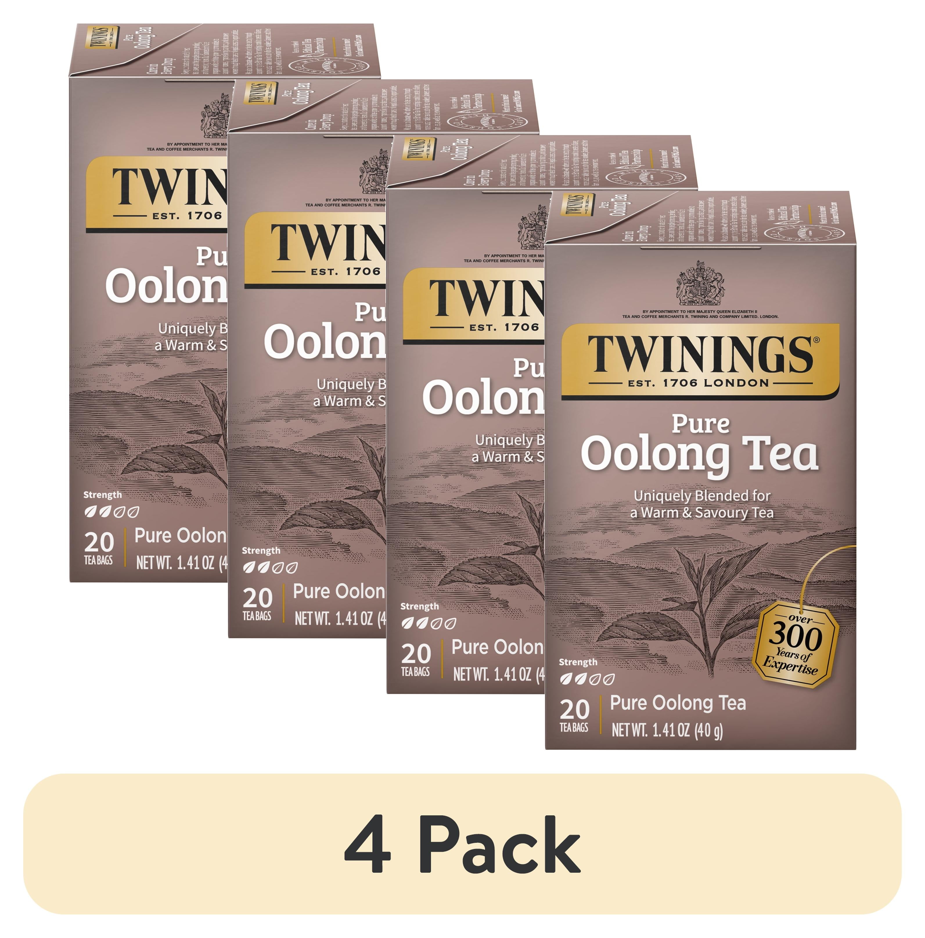 (4 pack) Twinings Pure Oolong Tea Bags, 20 Count Box - Walmart.com