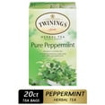 thumbnail image 1 of Twinings Pure Peppermint Herbal Tea Bags, Caffeine Free, 20 Count Box-Pack Of 4, 1 of 2
