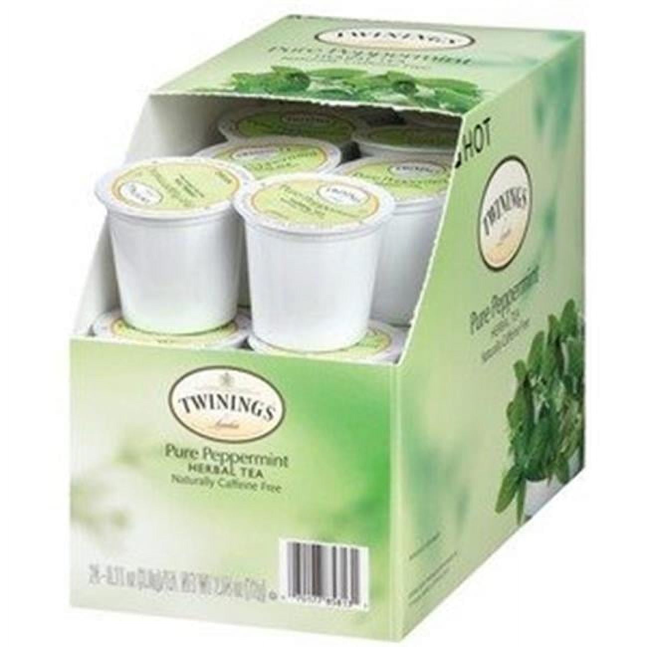 Twinings Pure Peppermint Herbal Tea KCup Case Pack of 24
