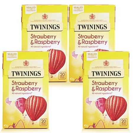 Twinings - Strawberry & Raspberry - 40g (Case of 4)