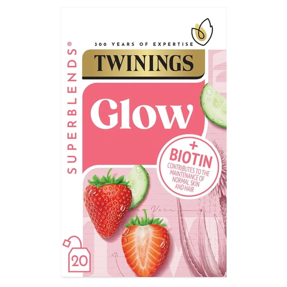 Twinings Superblends Glow 40G, Imported from Britain