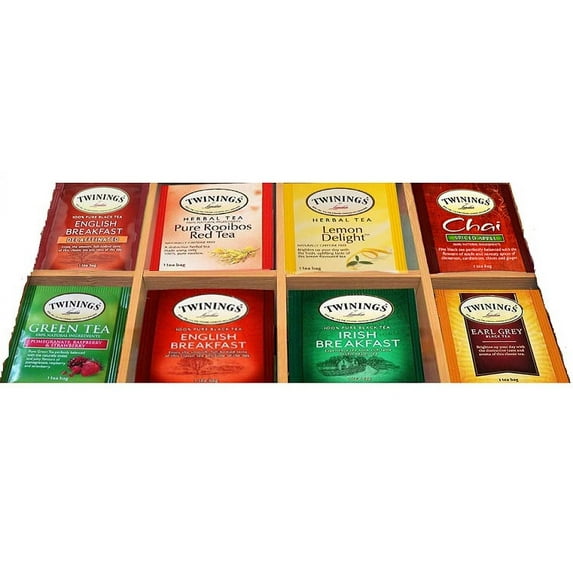 Twinings Tea Bags Sampler Assortment Box - 48 COUNT - Perfect Variety Pack in a Gift Box -