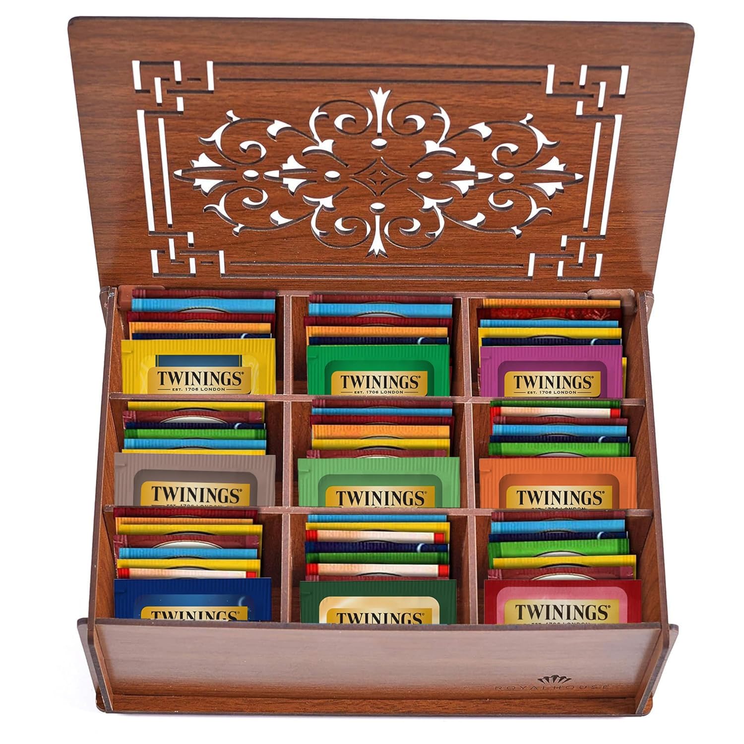 Twinings Tea Sampler Collection – 80 Tea Bags, 22 Flavors/Assorted Tea ...